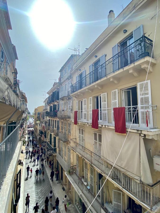 Casa Chalichiopoulo, Corfu Town Apartman Kültér fotó